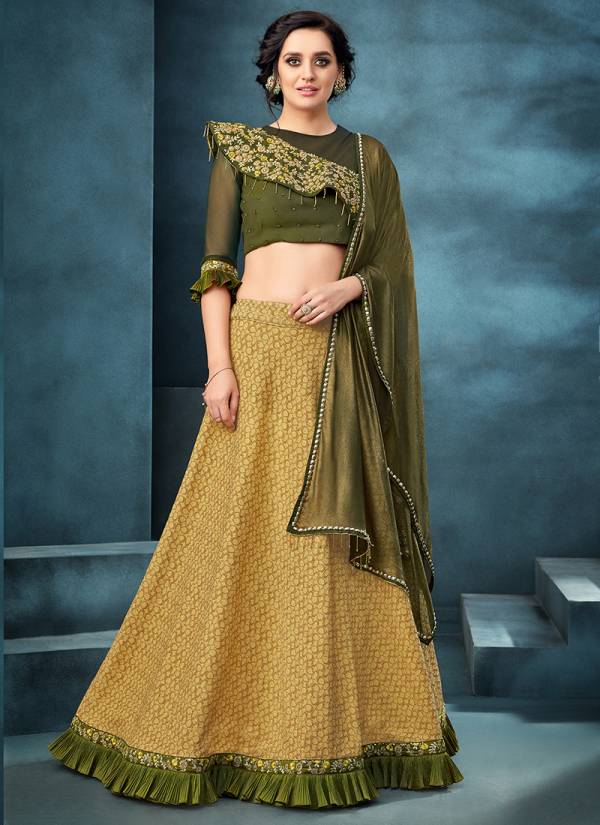 Latest Collection of Party Wear Lehenga Choli With Net Dupatta 